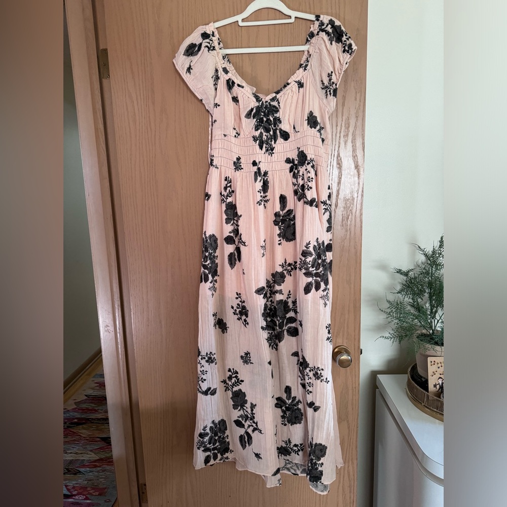 Free People Maxi dress Open Back